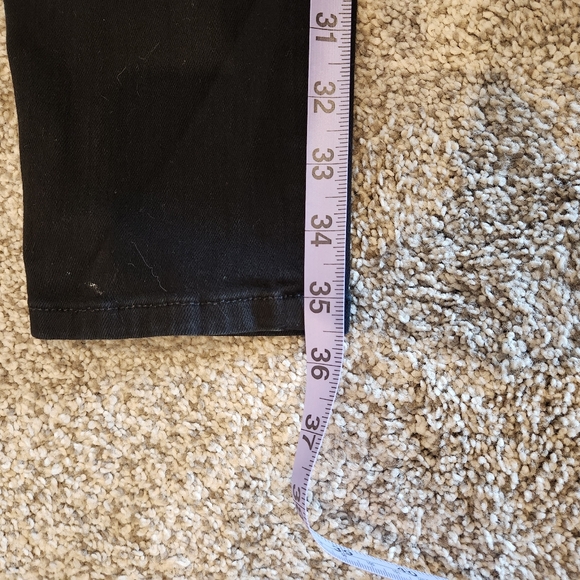 Current/Elliott The Stiletto Skinny Jeans in Jet Black - Picture 9 of 9